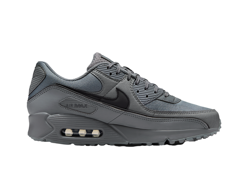Nike Air Max 90 Premium Smoke Grey Black – sportcipő – fotó 3/5