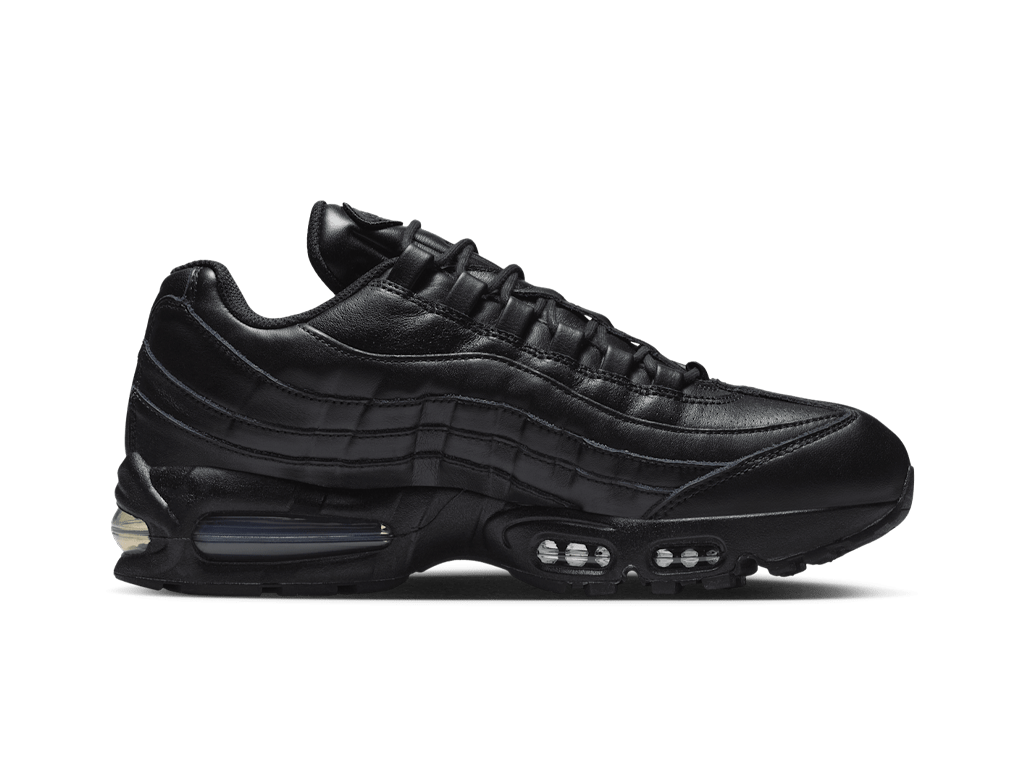 Nike Air Max 95 Big Bubble - Black Leather – Sneaker – Foto 3 von 5