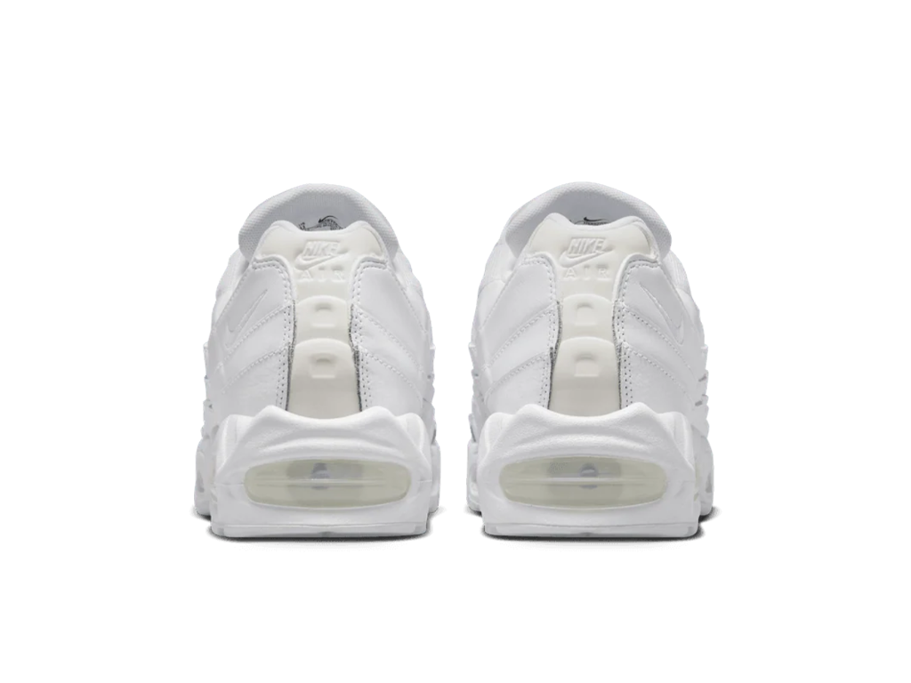Nike Air Max 95 OG Big Bubble Triple White – tenisky – fotka 4 z 5