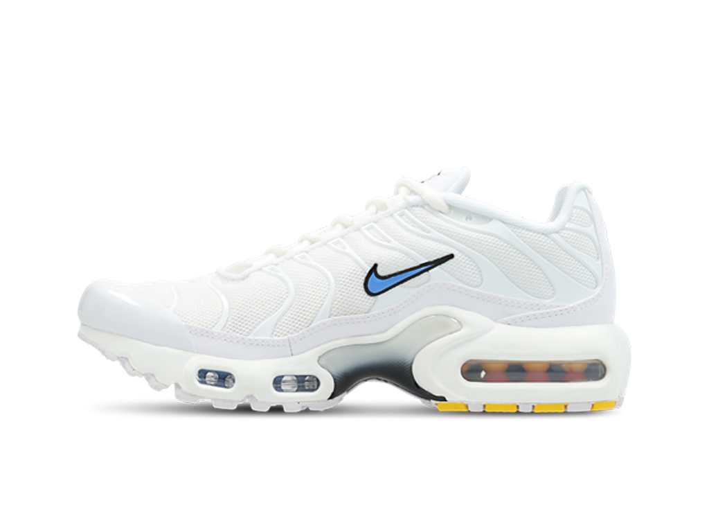 Nike Air Max Plus Triple White Blue Swoosh – tenisky