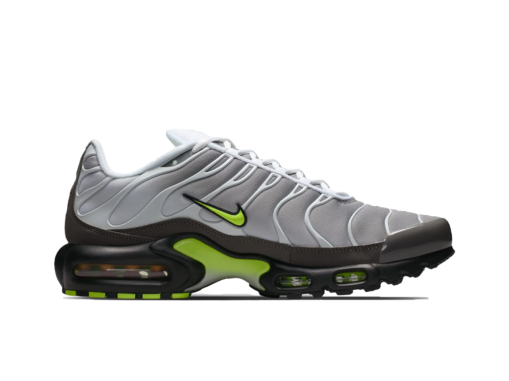 Nike Air Max Plus White Pearl Grey Neon – sneakers – photo 3 of 5