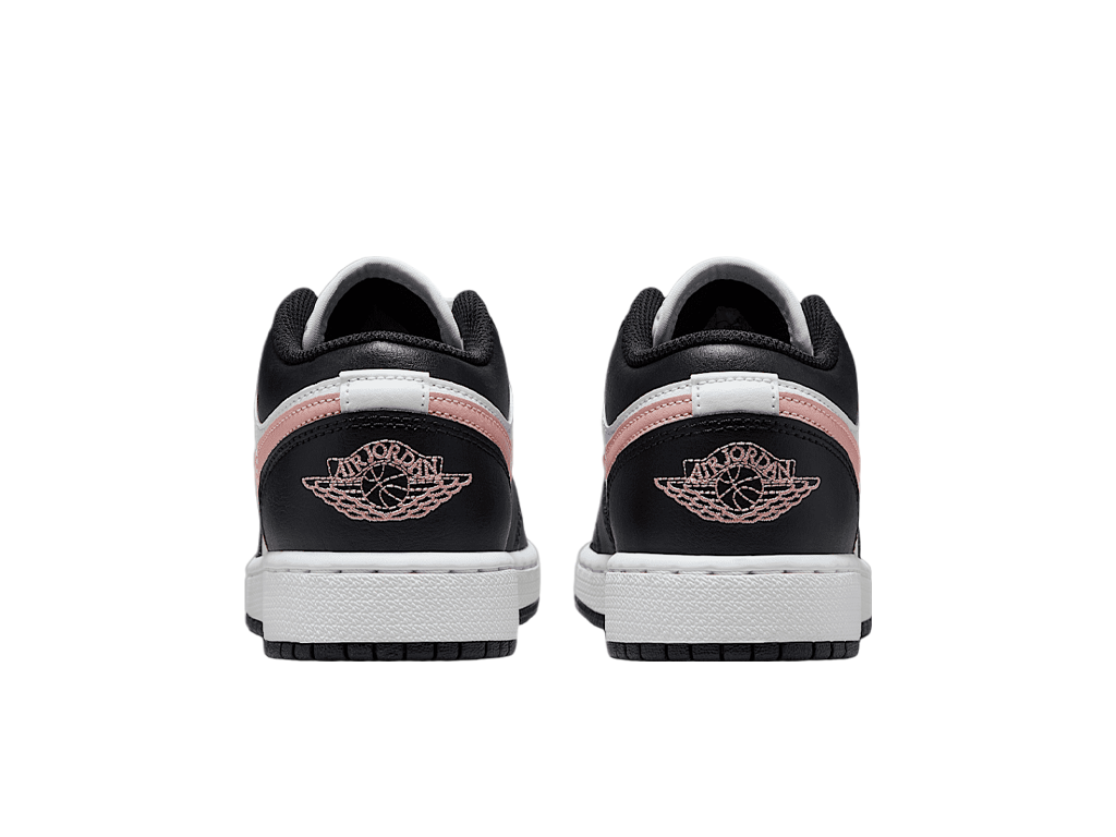 Nike Jordan 1 Low White Black Rust Pink (GS)-Nike-pikastore.cz