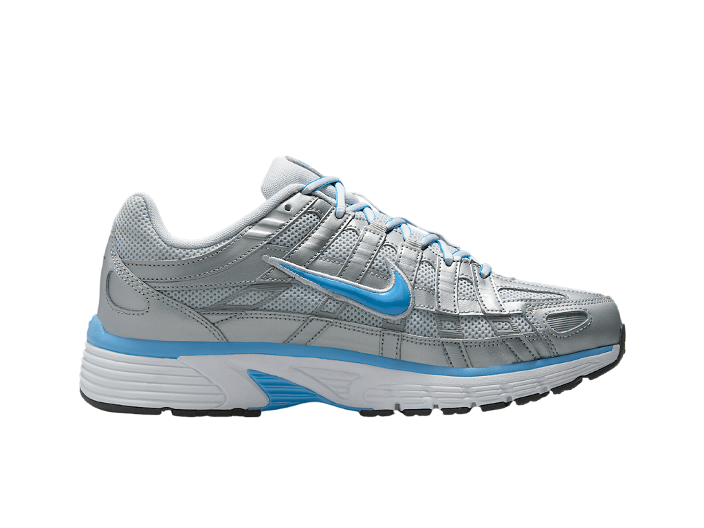 Nike P-6000 Metallic Platinum University Blue – sneakersy – zdjęcie 3 z 5