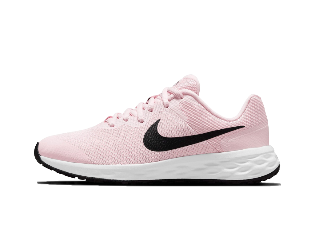Nike Revolution 6 GS Pink Foam – tenisky, bílá