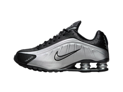 Nike Shox R4 Metallic Silver Black