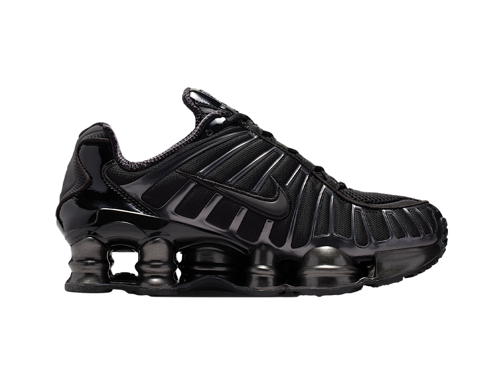 Nike Shox TL Black Metallic Silver (Womens)-Nike-pikastore.cz