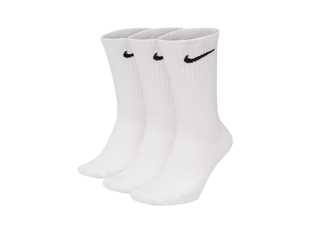 Nike Triple Pack White Socks-Apparel & Accessories-Pikastore-pikastore.cz
