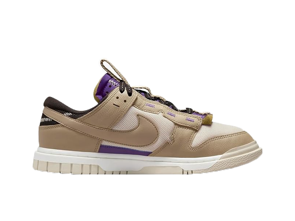 Nike Air Dunk Jumbo Light Orewood Field Purple