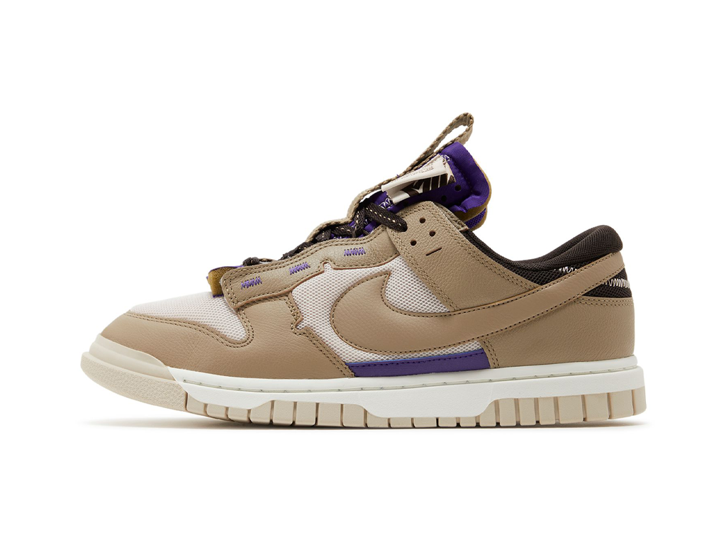 Nike Air Dunk Jumbo Light Orewood Field Purple