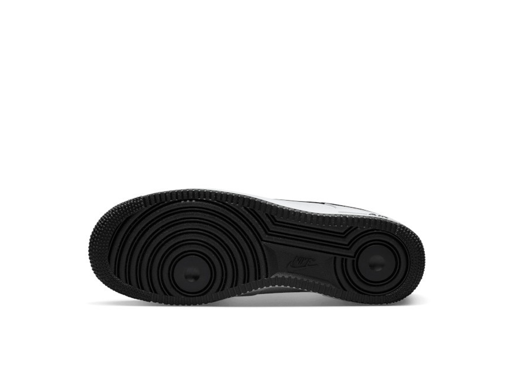 Nike Air Force 1 07 Embroidered Swoosh - White Black-Nike-pikastore.cz