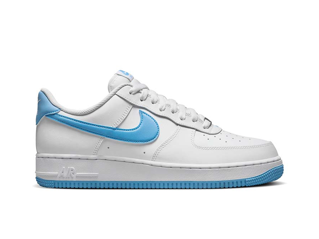 Nike Air Force 1 07 White Aquarius Blue-Nike-pikastore.cz