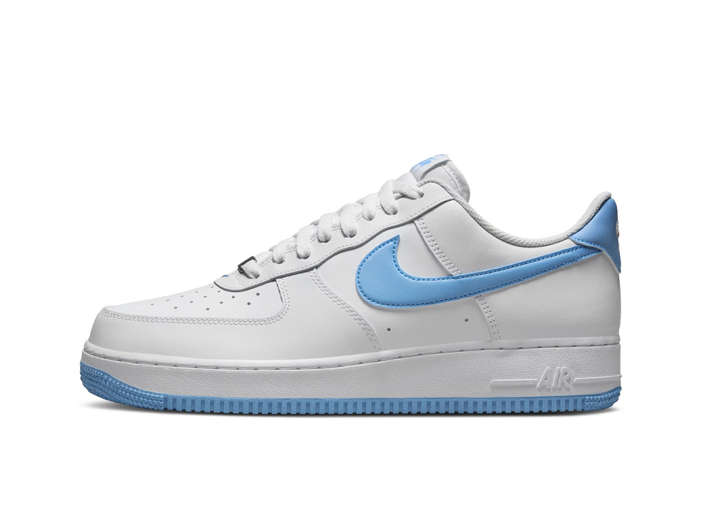Nike Air Force 1 07 White Aquarius Blue-Nike-pikastore.cz