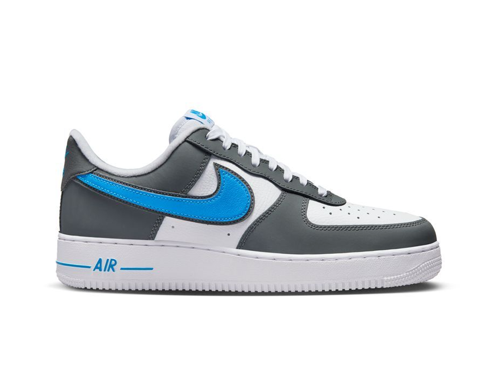 Nike Air Force 1 07 White Grey Photo Blue