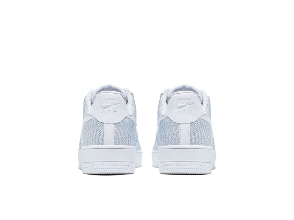 Nike Air Force 1 Flyknit 2 White Pure Platinum-sneakers-Nike-pikastore.cz