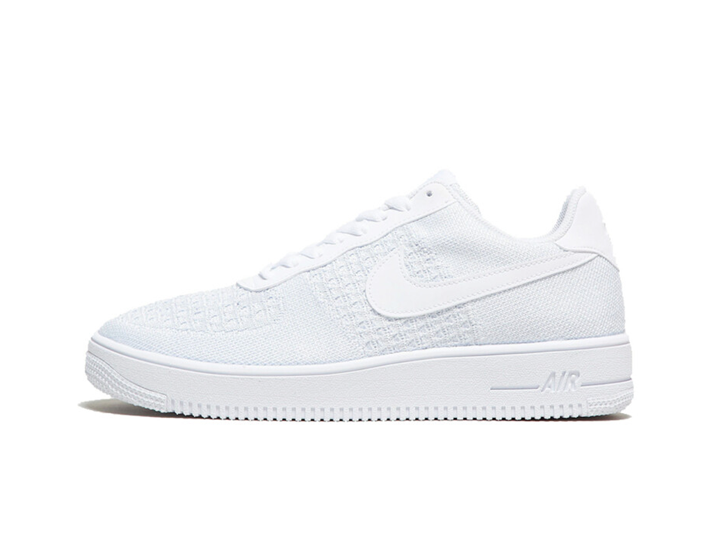 Nike Air Force 1 Flyknit 2 White Pure Platinum-sneakers-Nike-pikastore.cz
