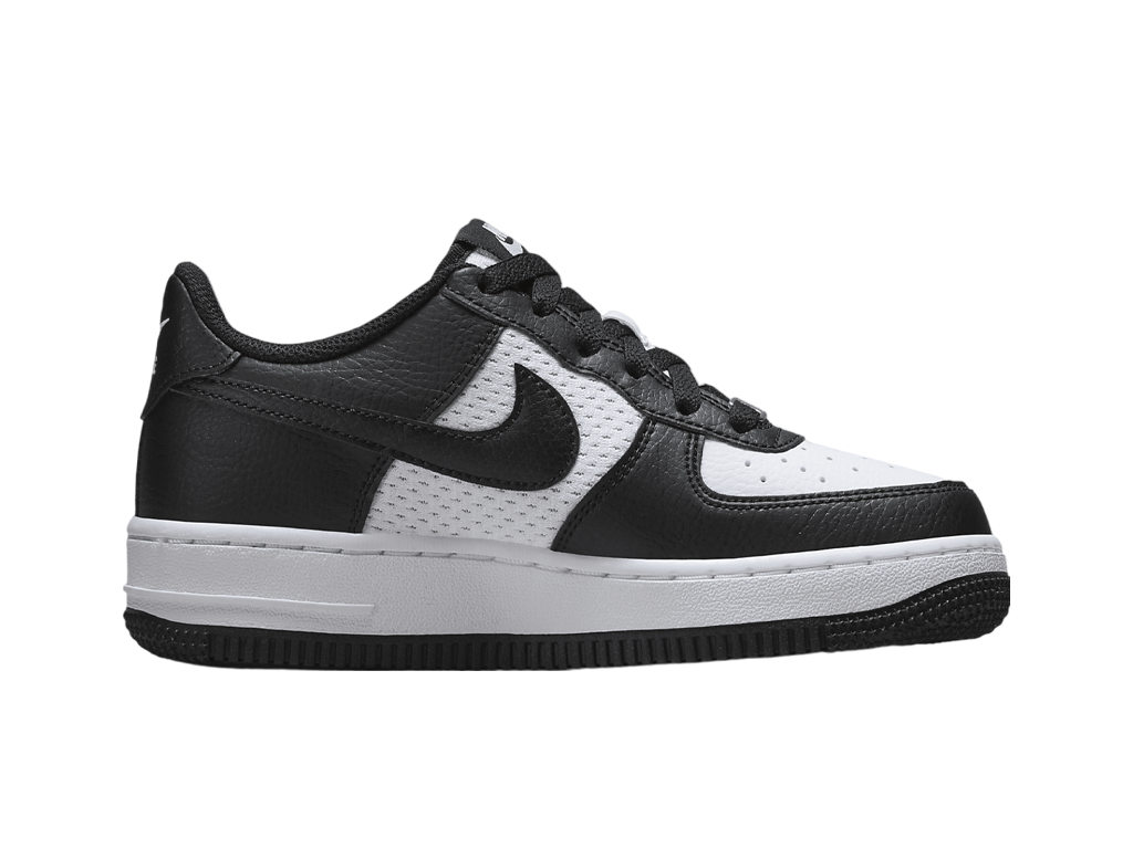Nike Air Force 1 GS Black White Mesh-Nike-pikastore.cz
