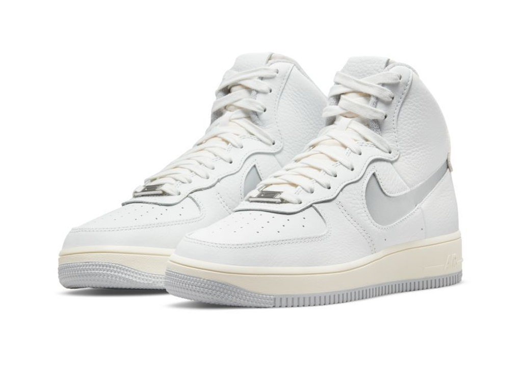 Nike Air Force 1 High Strapless White Light Smoke Grey-Nike-pikastore.cz