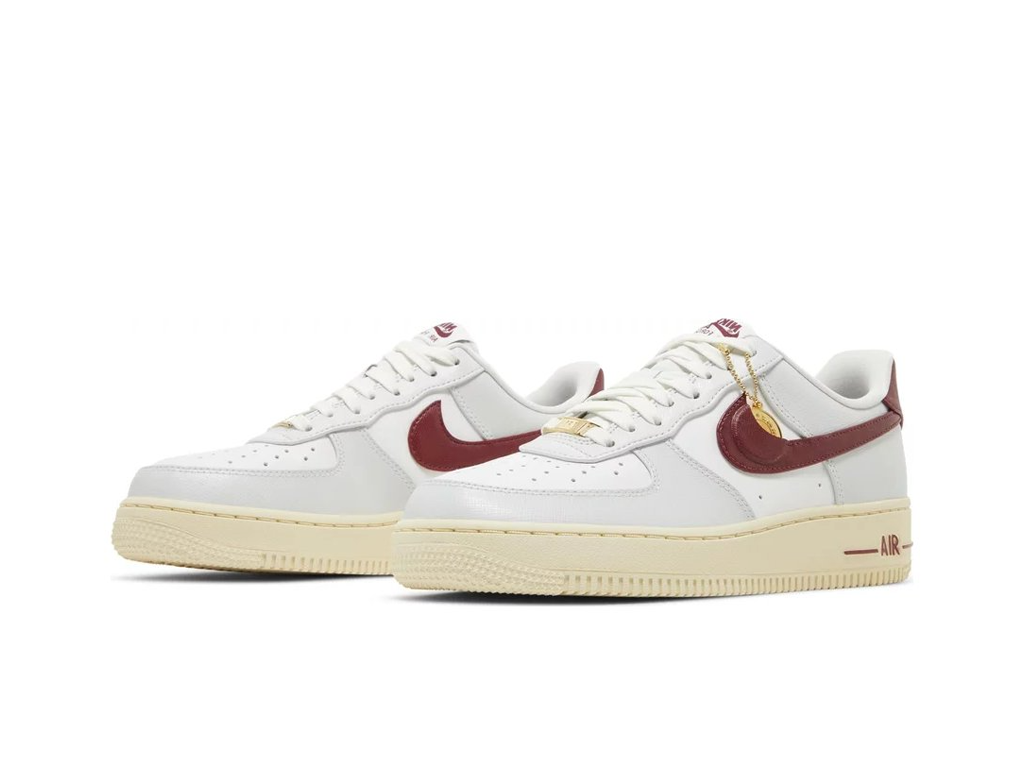 Nike Air Force 1 Low '07 SE Just Do It Photon Dust Team Red (Women's)