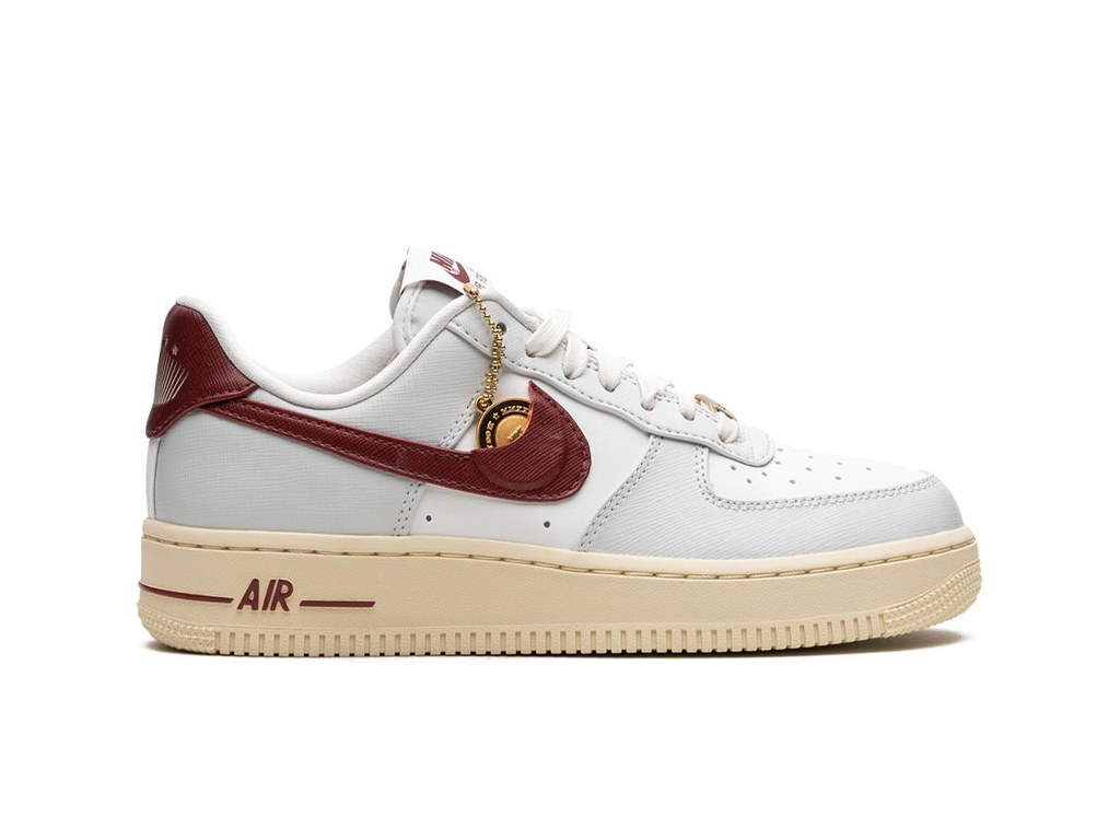 Nike Air Force 1 Low '07 SE Just Do It Photon Dust Team Red (Women's)