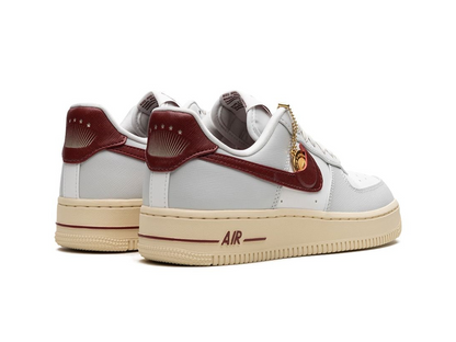 Nike Air Force 1 Low '07 SE Just Do It Photon Dust Team Red (Women's)