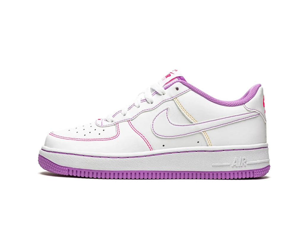 Nike Air Force 1 Low Contrast Stitch Fuchsia Glow (GS)