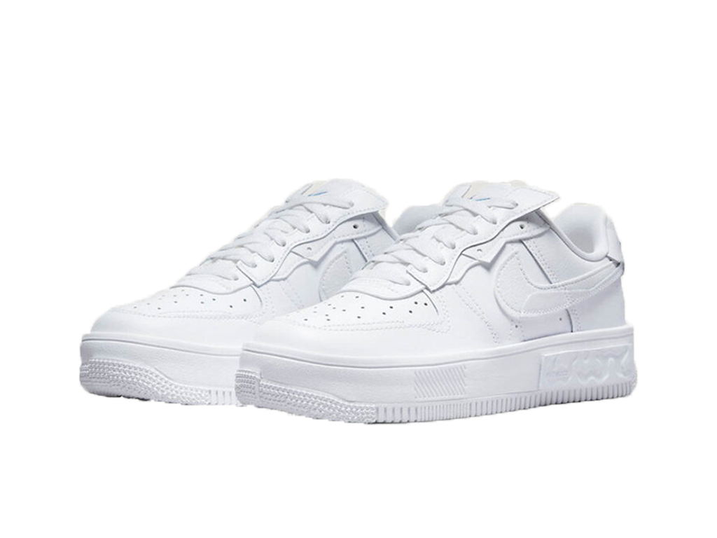 Nike Air Force 1 Low Fontanka Triple White Multi Colour Swoosh (ženske)