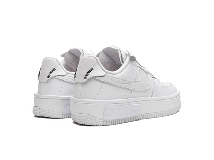 Nike Air Force 1 Low Fontanka Triple White Multi Color Swoosh (Women's)