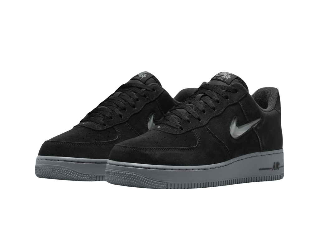 Nike Air Force 1 Low Jewel Black Suede-Nike-pikastore.cz
