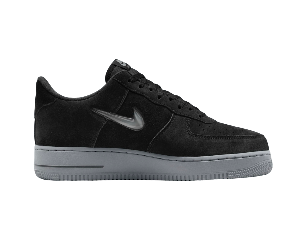 Nike Air Force 1 Low Jewel Black Suede-Nike-pikastore.cz