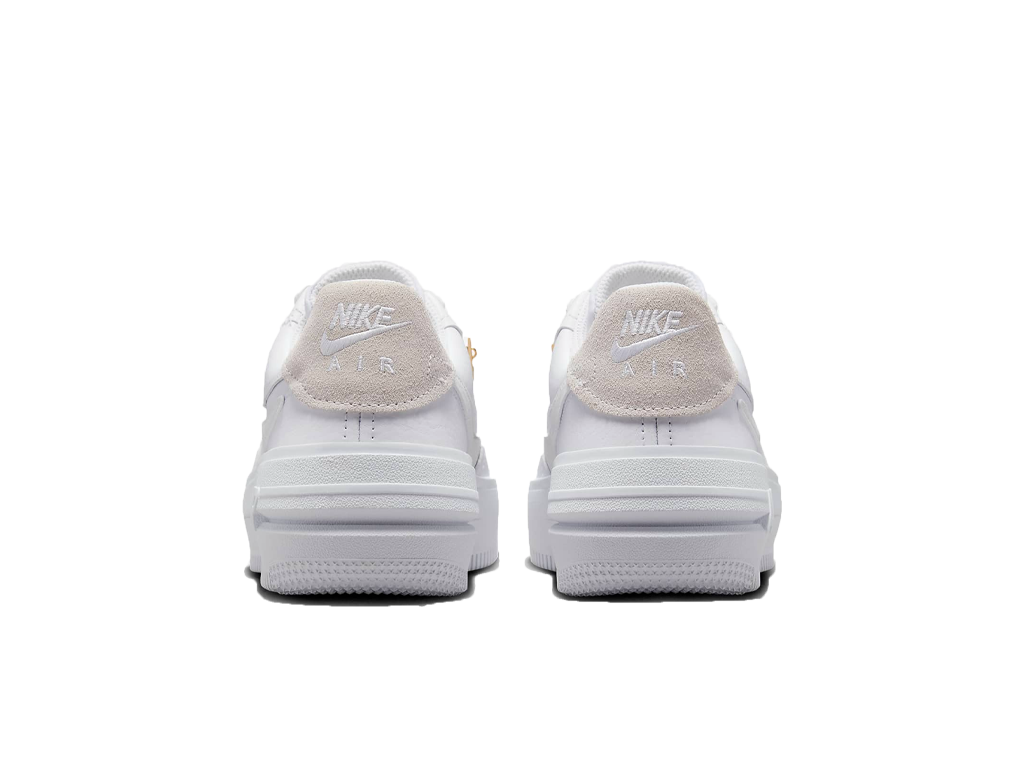 Nike Air Force 1 Low PLT.AF.ORM Bling White Metallic Gold (Women's)