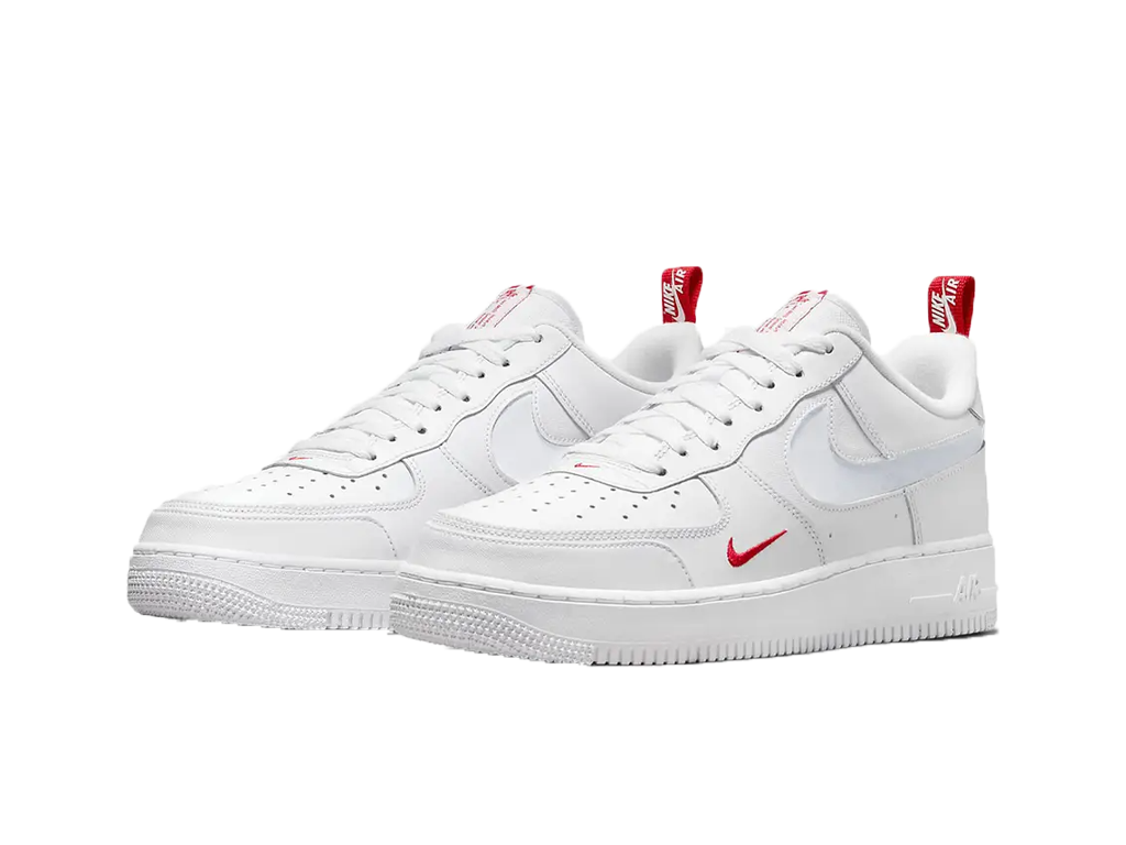 Nike Air Force 1 Low Reflective Swoosh White University Red-sneakers-Nike-pikastore.cz