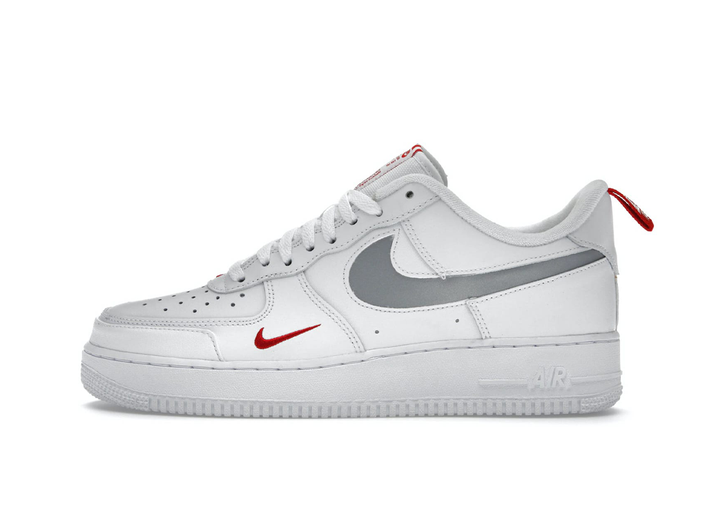 Nike Air Force 1 Low Reflective Swoosh White University Red-sneakers-Nike-pikastore.cz