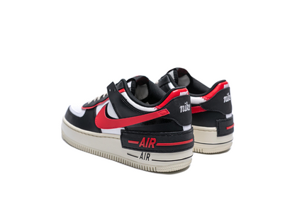 Nike Air Force 1 Low Shadow Summit White University Red Black (Women's)