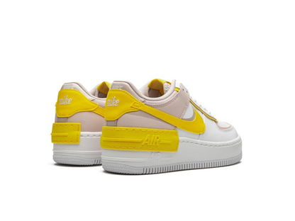 Nike Air Force 1 Low Shadow White Barely Rose Speed ​​​​Yellow (ženske)