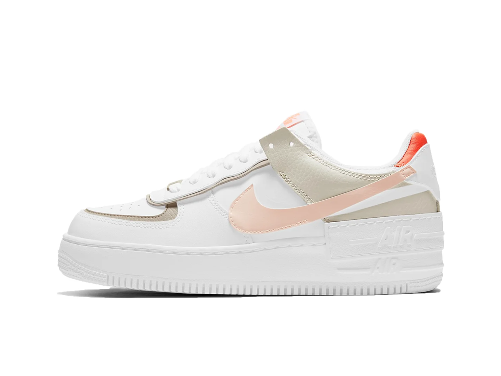 Nike Air Force 1 Low Shadow White Bright Mango (Women's)-sneakers-Nike-pikastore.cz
