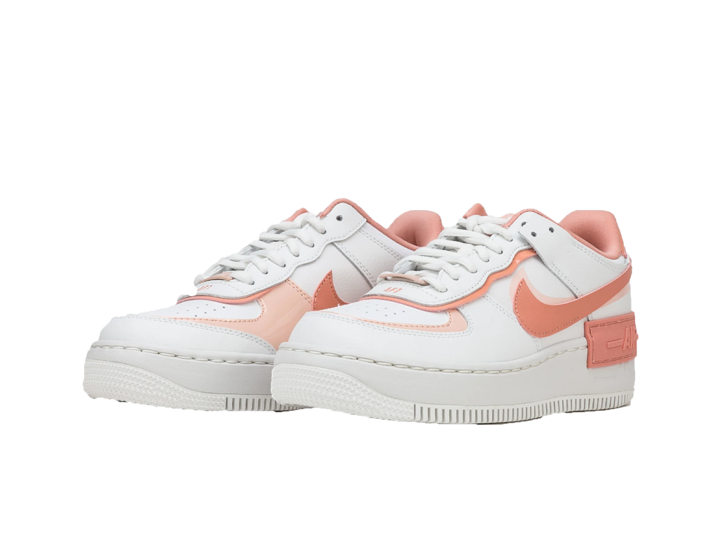 Nike Air Force 1 Low Shadow White Coral Pink (Women's)-sneakers-Nike-pikastore.cz
