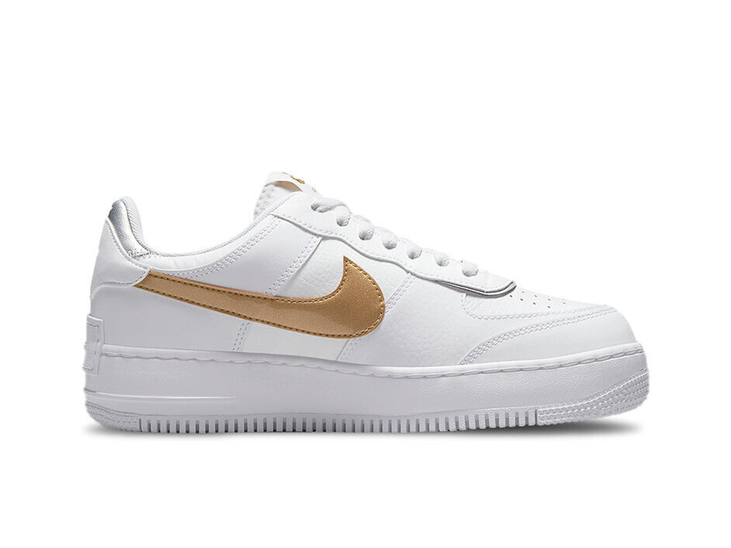 Nike Air Force 1 Low Shadow White Gold (Women's)-sneakers-Nike-pikastore.cz