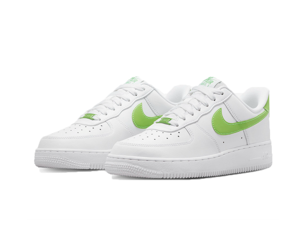 Nike Air Force 1 Low White Action Green (Women's)-sneakers-Nike-pikastore.cz