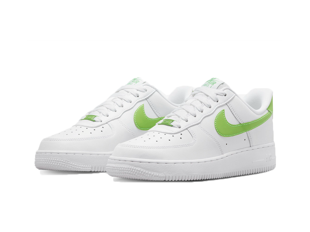 Nike Air Force 1 Low White Action Green (ženske)