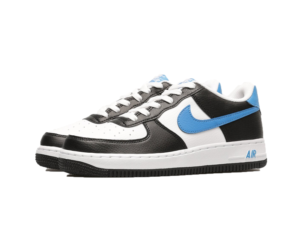 Nike Air Force 1 Low White Black Light Photo Blue (GS)