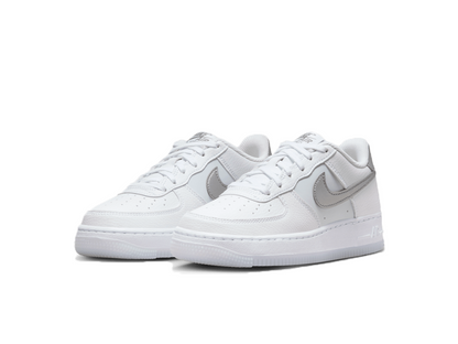 Nike Air Force 1 Low White Football Gray (GS)