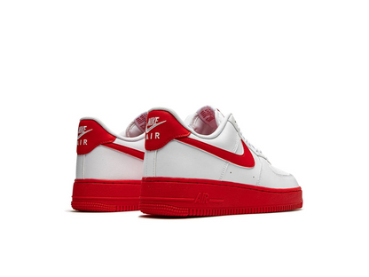 Nike Air Force 1 Low White Red Midsole