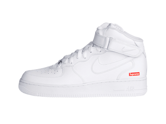 Nike Air Force 1 Mid Supreme White