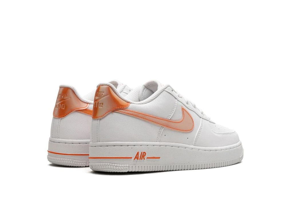 Nike Air Force 1 Next Nature Orange Swoosh GS