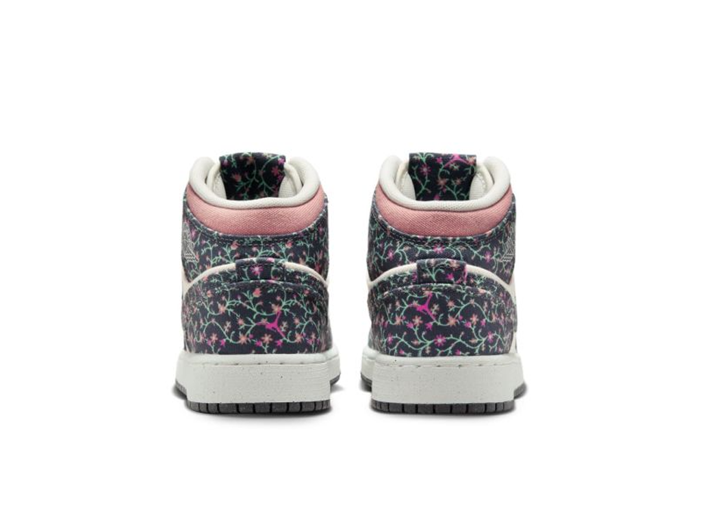 Nike Air Jordan 1 Mid SE GS Floral-Air Jordan-pikastore.cz
