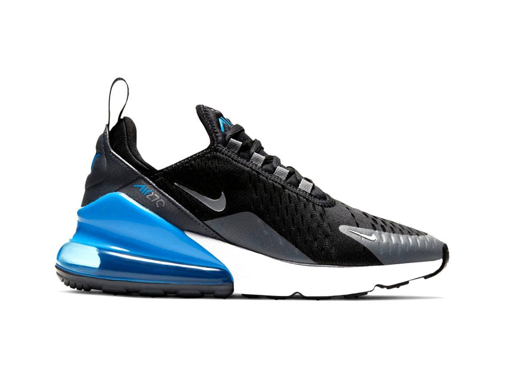 Nike Air Max 270 GS Black Light Photo Blue-Nike-pikastore.cz