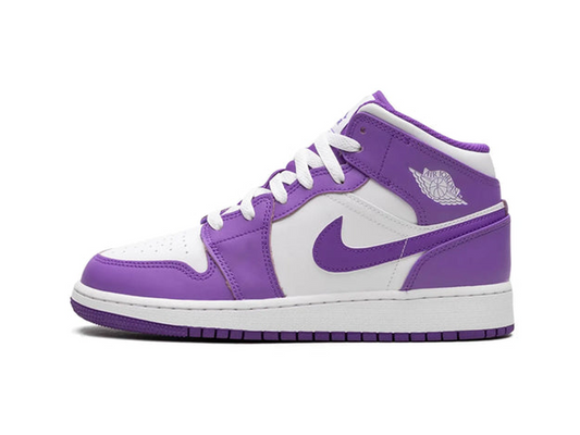 Nike Jordan 1 Mid Purple Venom (GS)