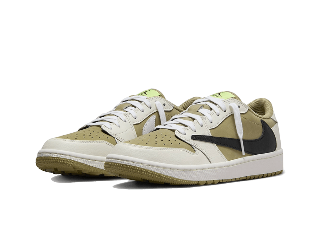 Nike Jordan 1 Retro Low Golf Travis Scott Neutral Olive