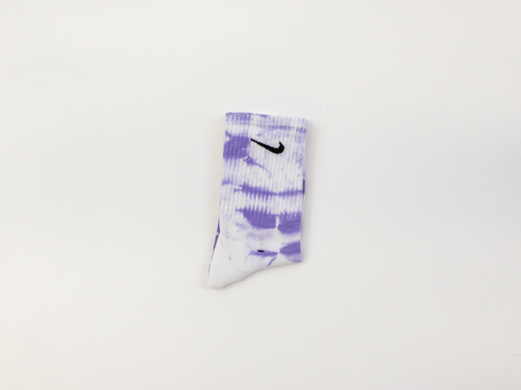 Nike Tie Dye Socks Purple