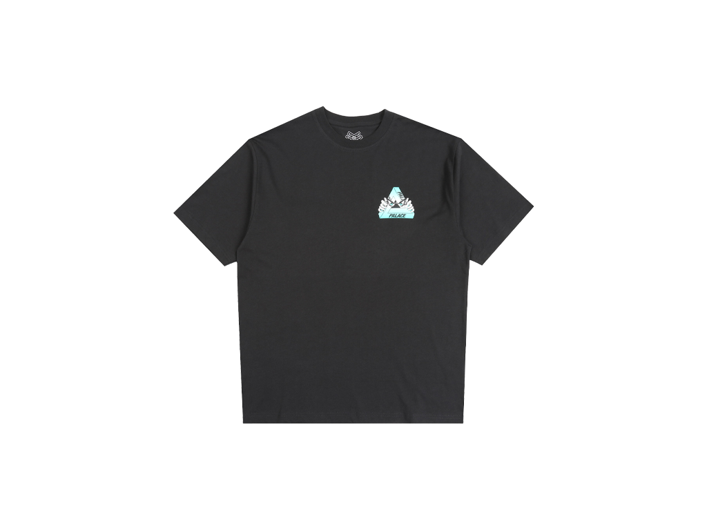 Palace Tri-Peek T-Shirt Black-Palace-pikastore.cz